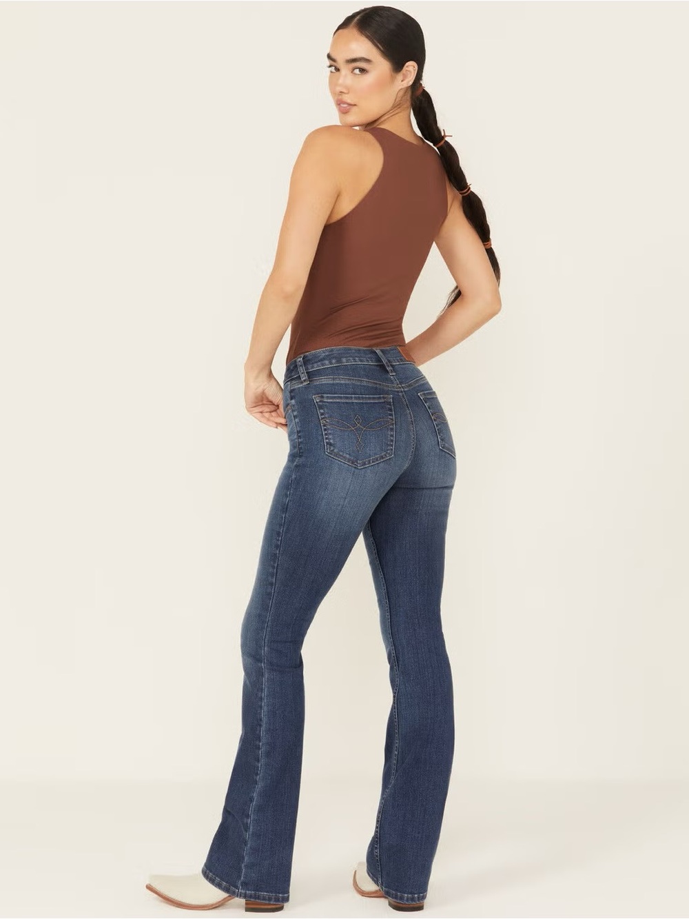 Shyanne ARIA Mid-Rise Bootcut Stretch Jeans Size 34X30